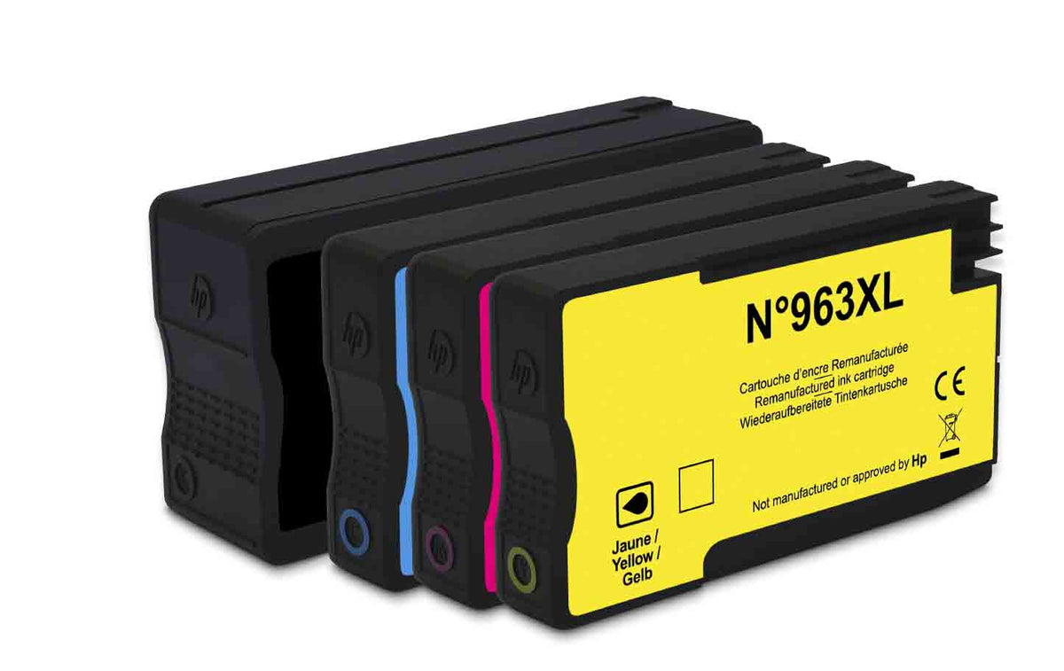 Multipack HP 963XL (Black, Cyan, Magenta, Yellow). Originele inkt-cartridge, refurbished.-Nextsupplies