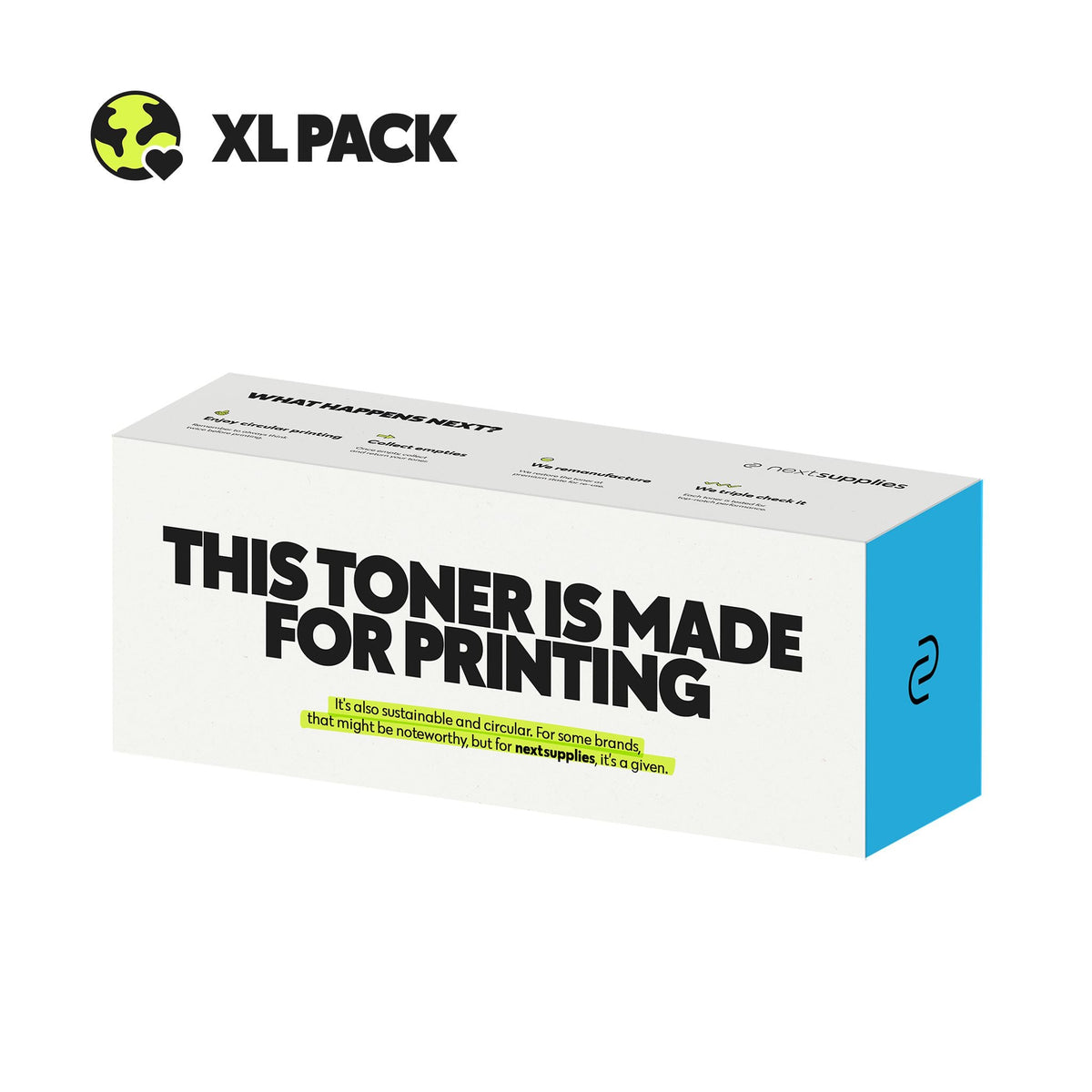 Canon 3027C002 / 054H (Cyan). Originele toner, remanufactured.-Nextsupplies