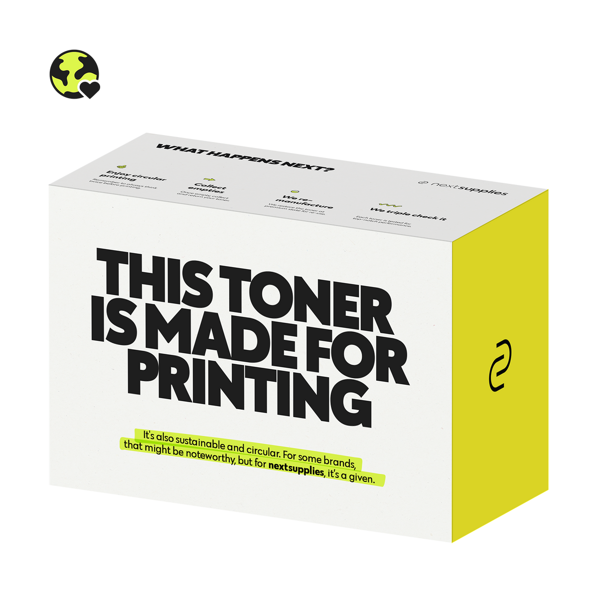 HP C9722A / 641A (Yellow). Originele toner, remanufactured.-Nextsupplies