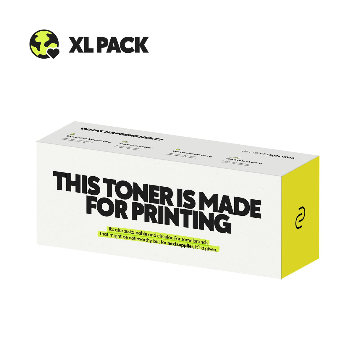 HP CF412X / 410X (Yellow). Originele toner, remanufactured.-Nextsupplies