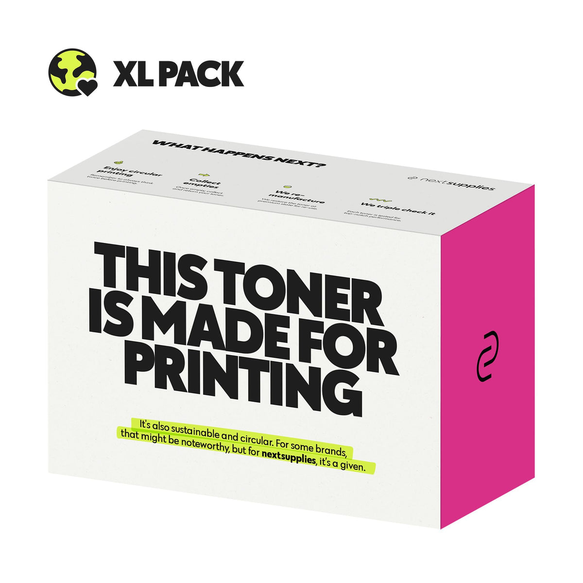 HP CF473X / 657X (Magenta). Originele toner, remanufactured.-Nextsupplies