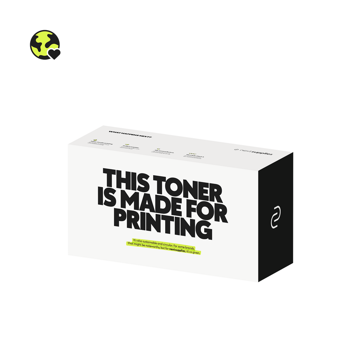 HP  W1106A / 106A (Black). Originele toner, remanufactured.-Nextsupplies