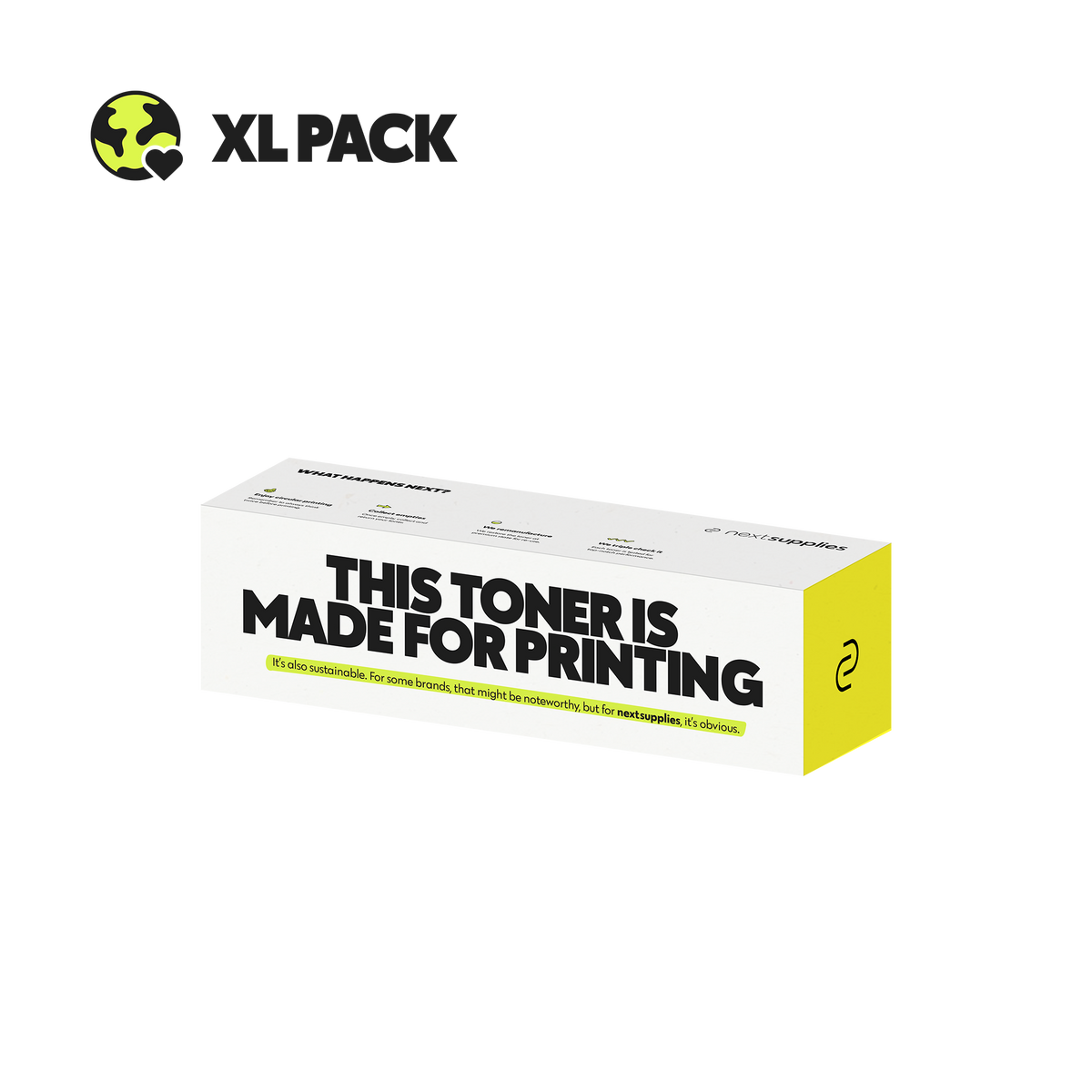 Lexmark 70C0X40 / 700X4 (Yellow). Originele toner, remanufactured.-Nextsupplies