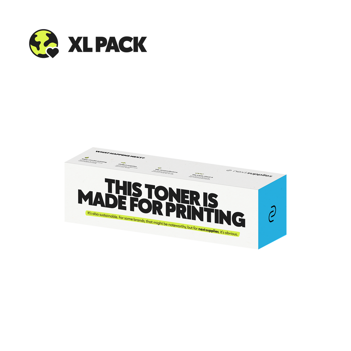 Lexmark 70C2HC0 / 702CK (Cyan). Originele toner, remanufactured.-Nextsupplies