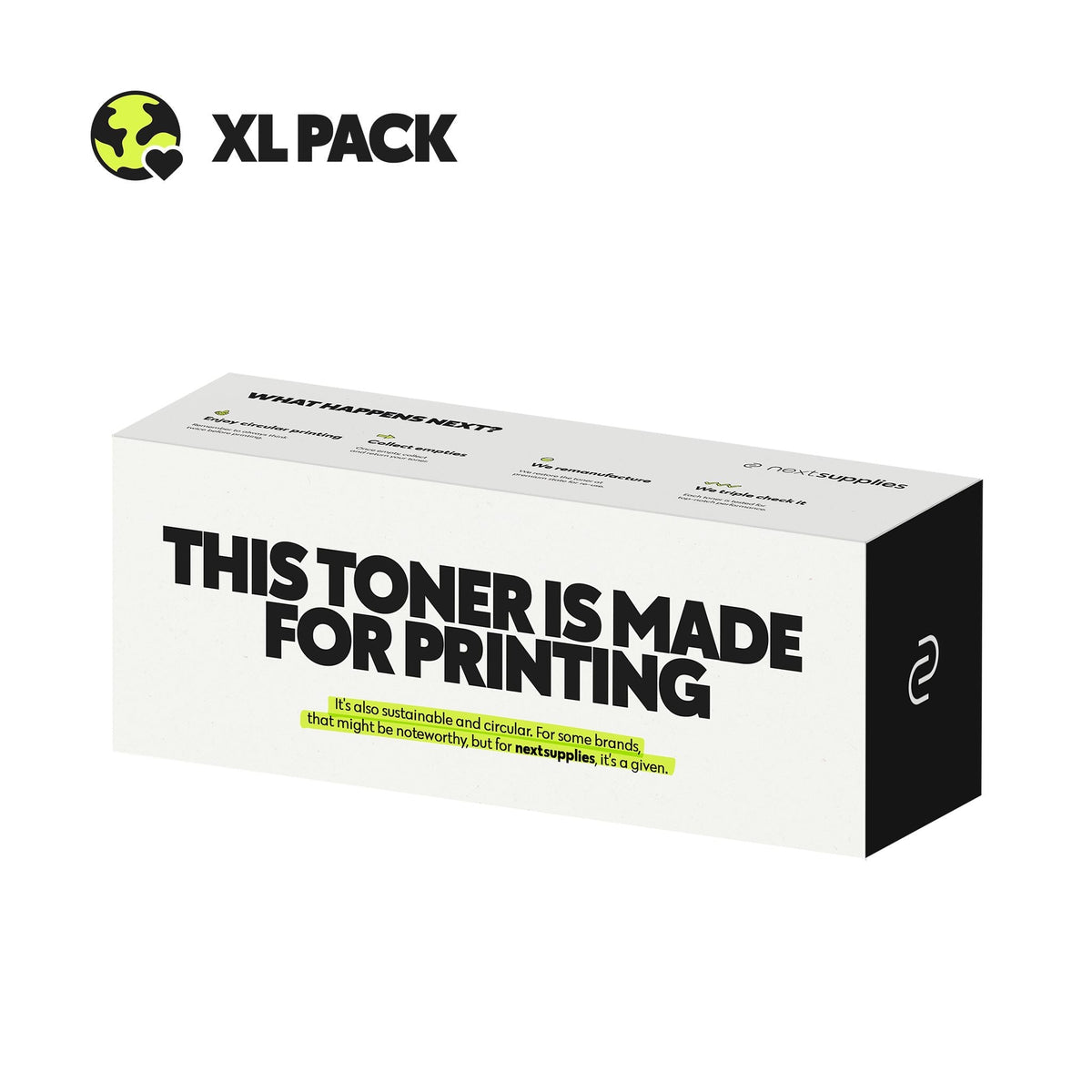 HP W2030X / 415X (Black). Originele toner, remanufactured.-Nextsupplies