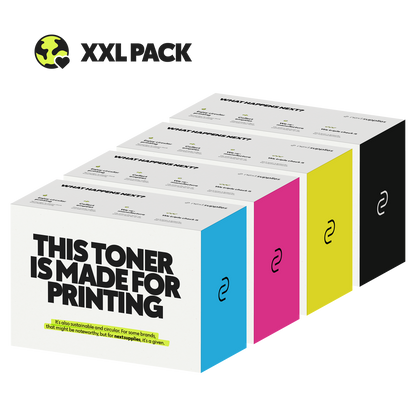 Multipack HP 503X (Zwart/Cyaan/Magenta/Geel). Originele toners, remanufactured.-Nextsupplies