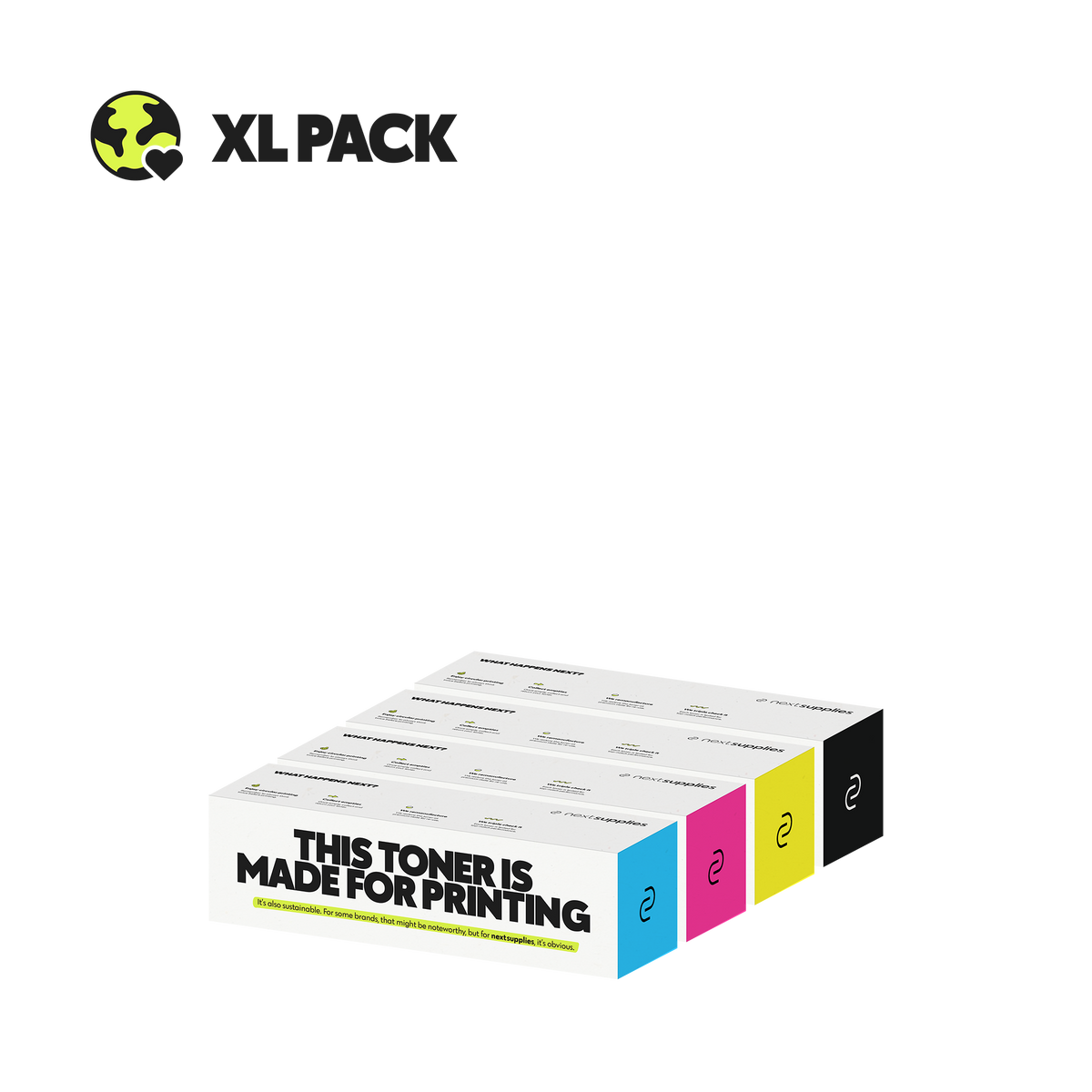 Multipack Lexmark CS310 (Zwart/Cyaan/Magenta/Geel). Originele toners, remanufactured.-Nextsupplies