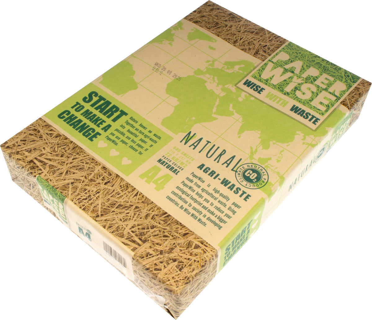 Paperwise Kopieer- en printerpapier A4 72 grams natural - 6 dozen-Nextsupplies