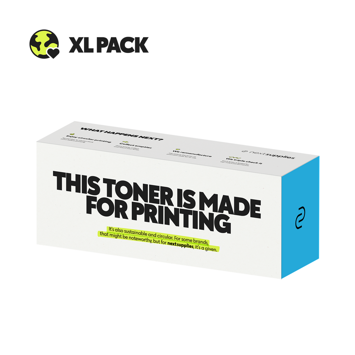 Samsung CLT-C506L/ELS / C506L (Cyan). Originele toner, remanufactured.-Nextsupplies