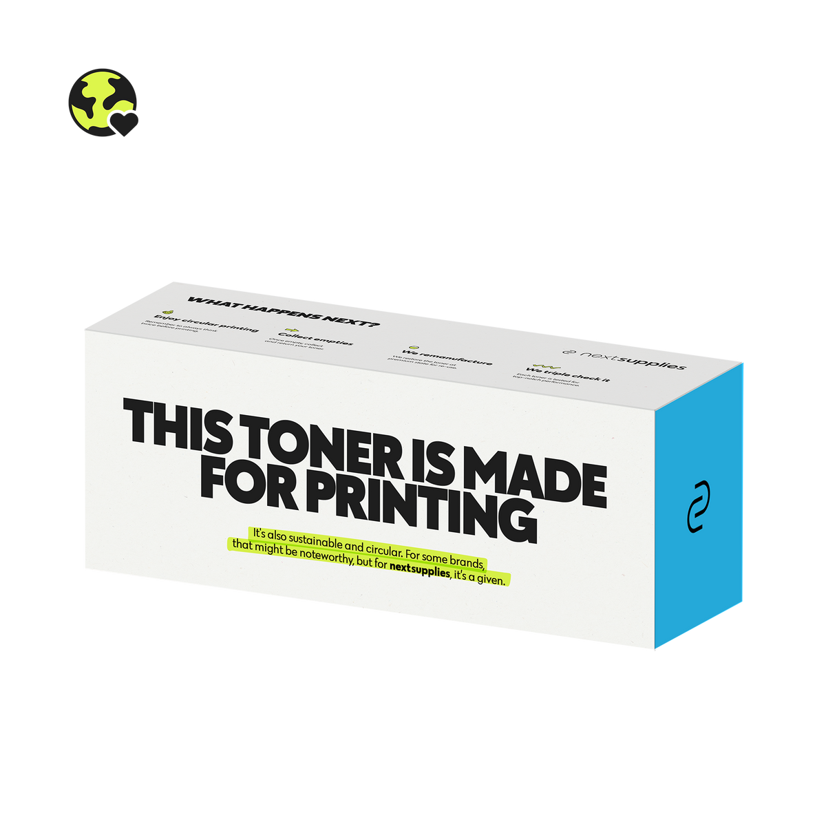 Xerox 106R02229 / 106R02229 (Cyan). Originele toner, remanufactured.-Nextsupplies